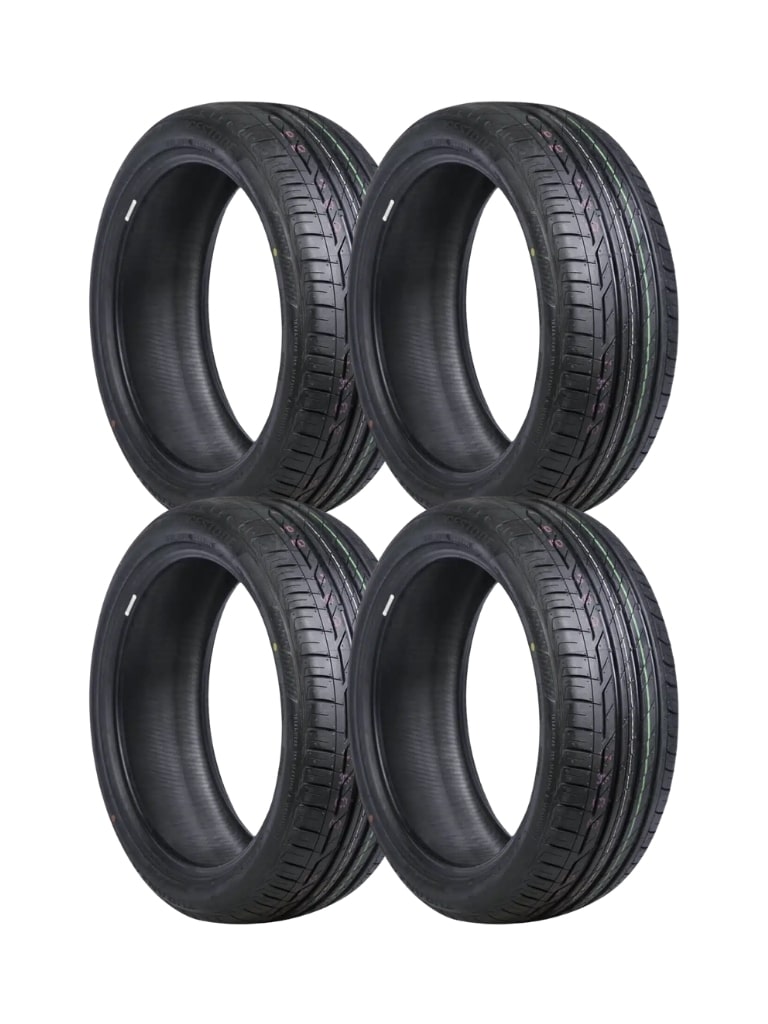 combo x4 llanta bridgestone turanza t001